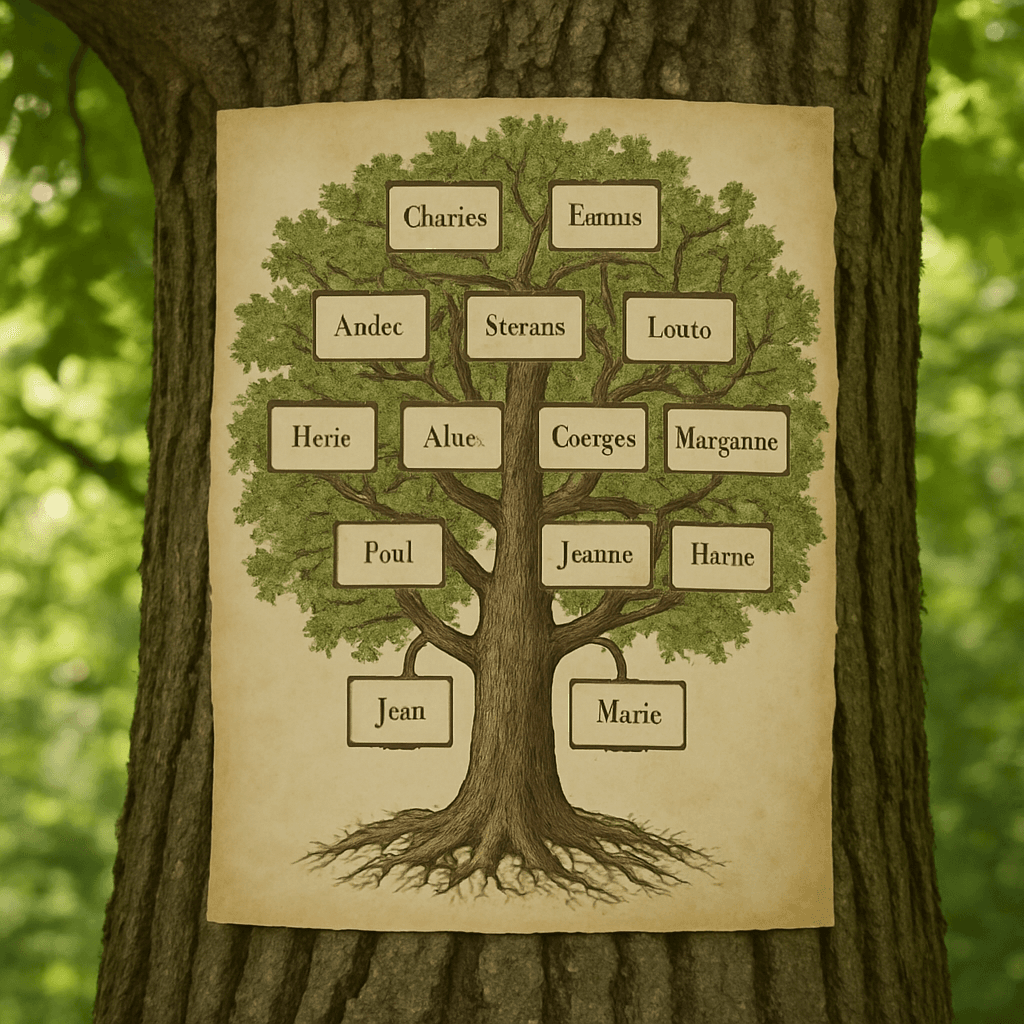 Image – Arbre · Généalogique · Vrai — Anonyme